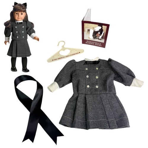 American girl samantha school - american,